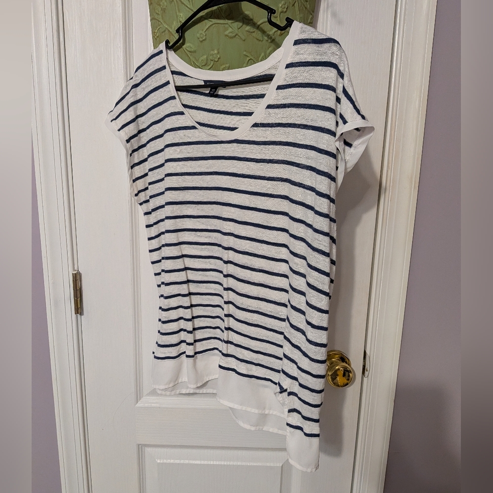 Tommy Hilfiger Linen Striped Tee